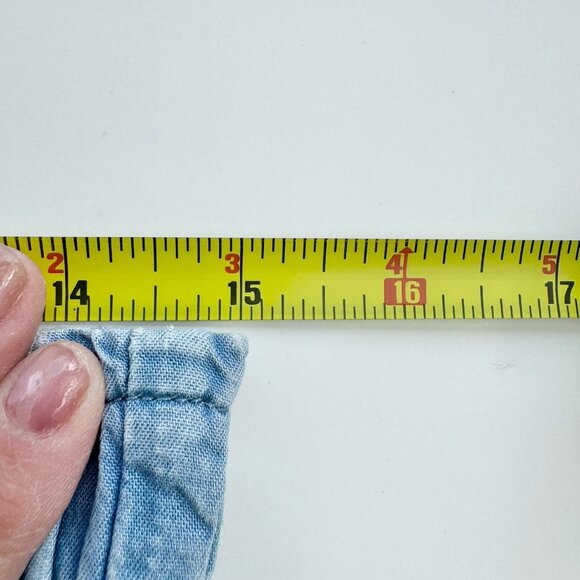 Light Denim Youth Girl Size 12 With Elastic Waist And Ankles - Picture 4 of 11